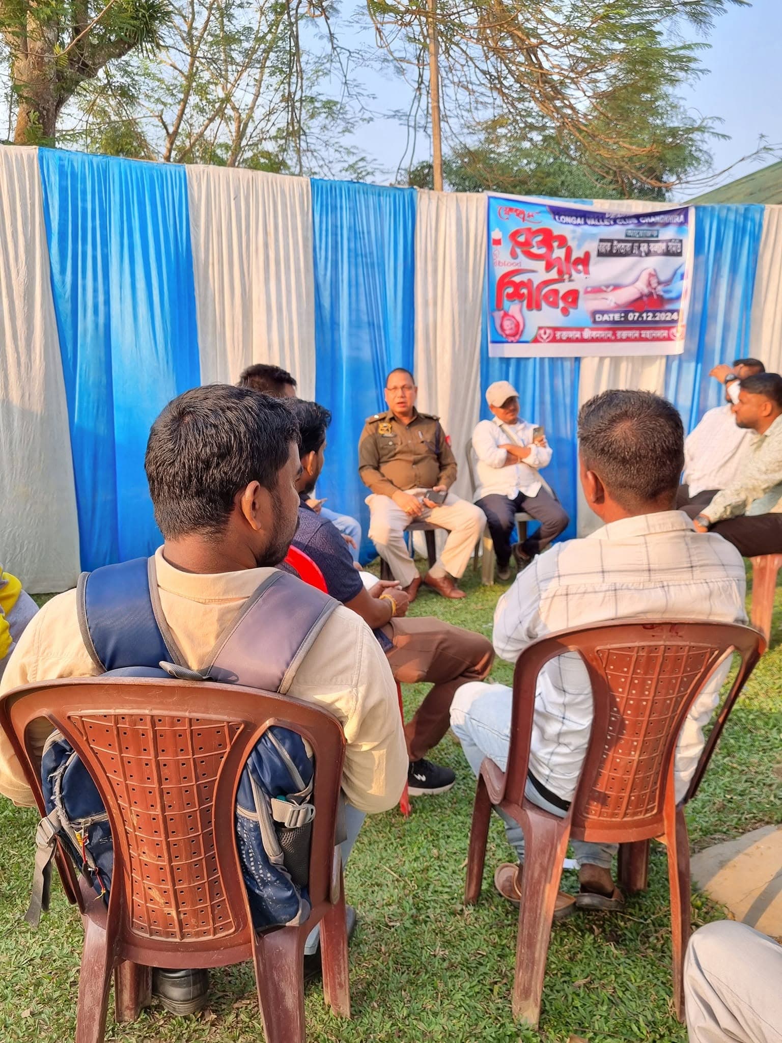Community consultation and stakeholder alignment with village elders and police representatives in Barak Valley